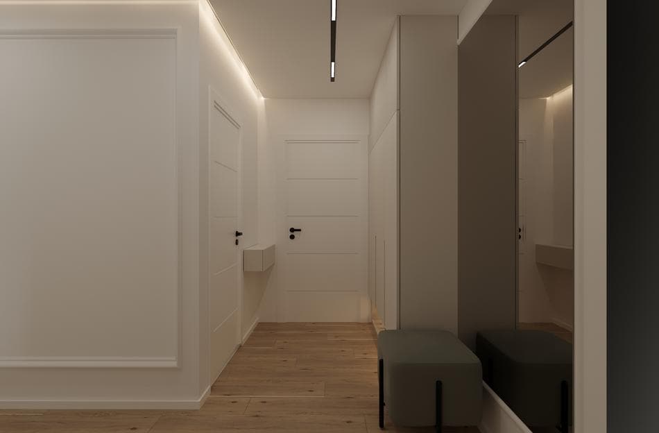 Stan u Novom Sadu — drvo i zeleni akcenti — 6