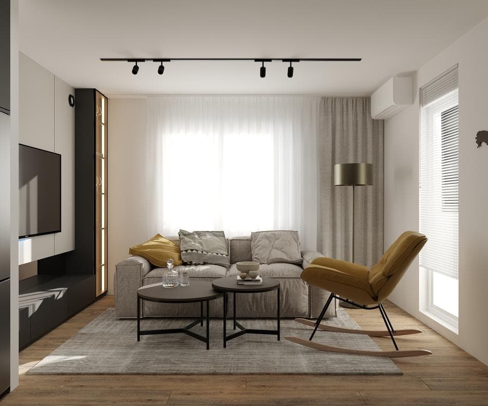 Stan u Novom Sadu — urbani minimalizam — 1