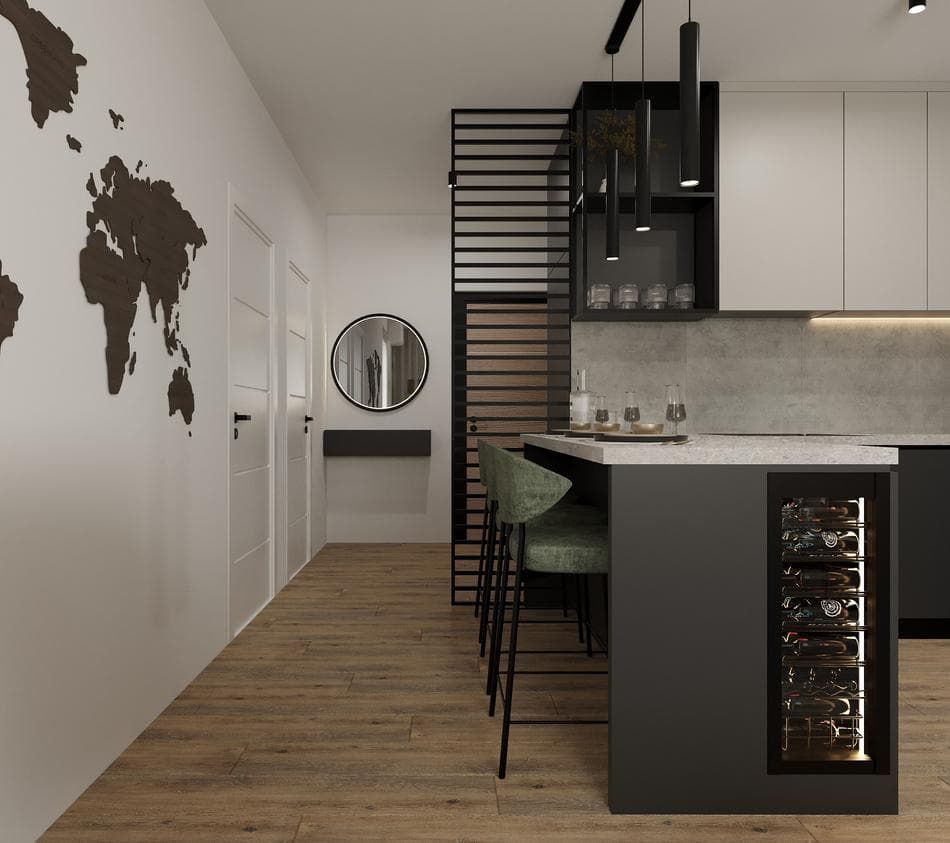Stan u Novom Sadu — urbani minimalizam — 4